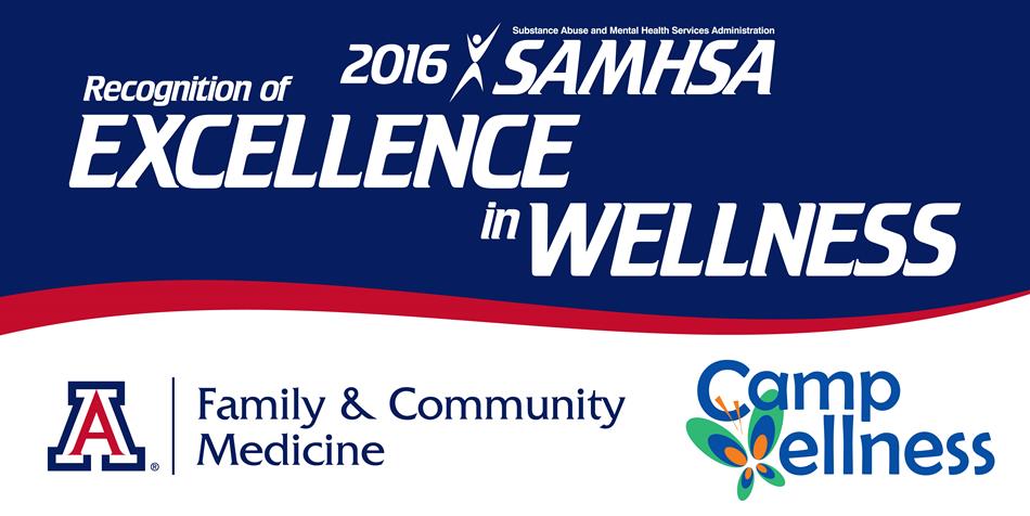 2016 SAMHSA Excellence in Wellness winners